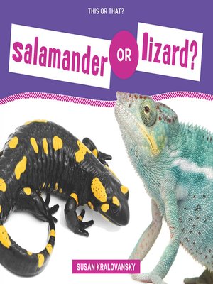 cover image of Salamander or Lizard?